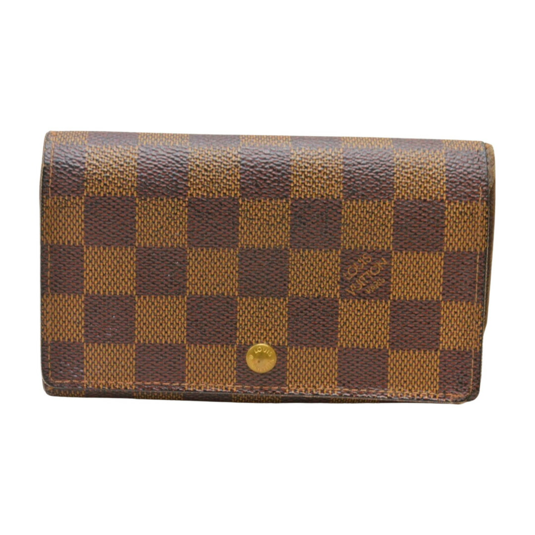 ルイヴィトン LOUIS VUITTON 財布 ダミエ Ｌ字ファスナー CA0917 ポルトモネ ビエ トレゾール LV ビトン レディース F-ST2166【中古】【ブランド買取販売トリヴァンドラム】250402