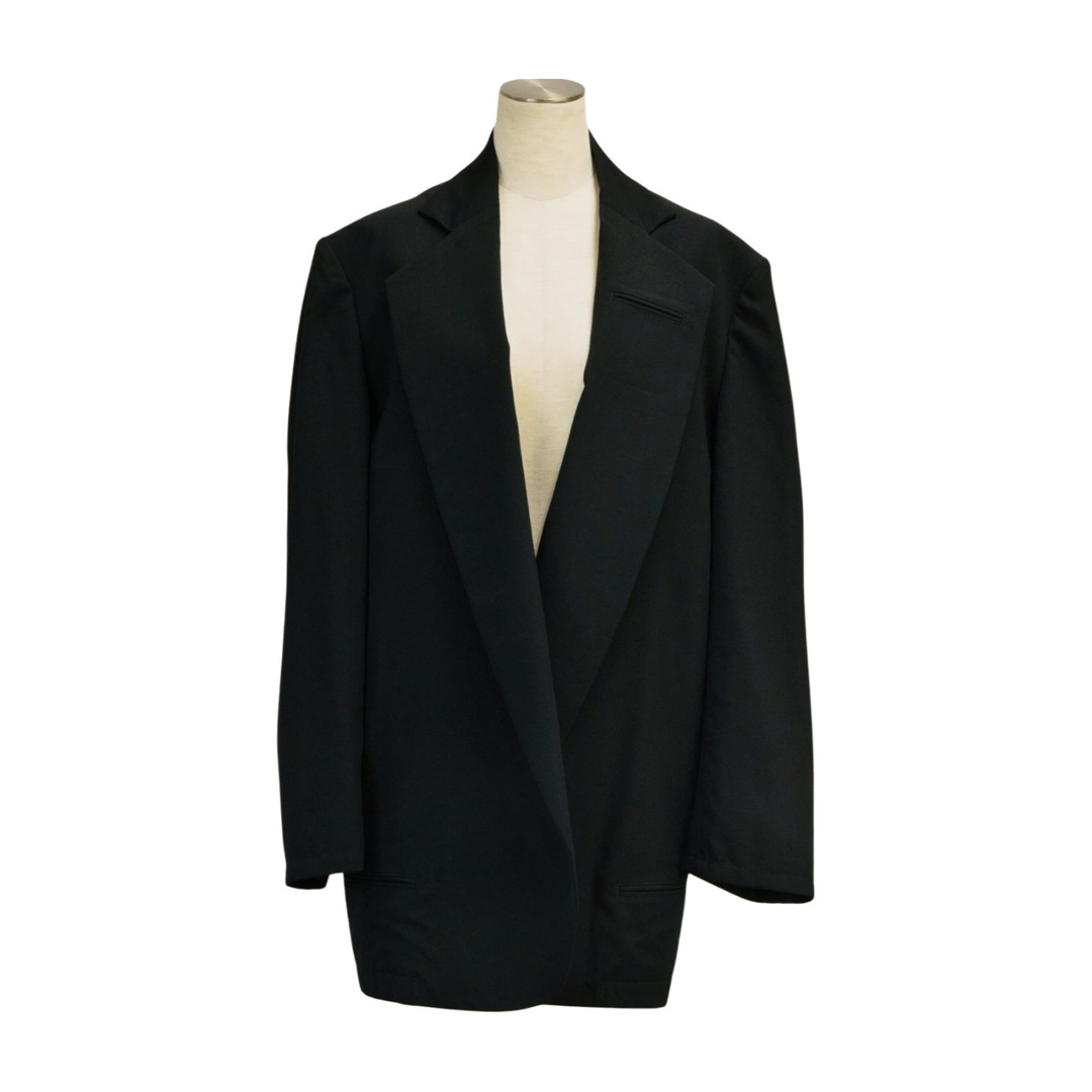 美品 80’S Y's Yohji Yamamoto ワイズ ヨウジヤマモト ヴィンテージ ウエストギャザー ブラウス シャツ ブラック レディース 古着 中古 Y's - 美品 80'S Y's Yohji Yamamoto ワイズ ヨウジヤマモト