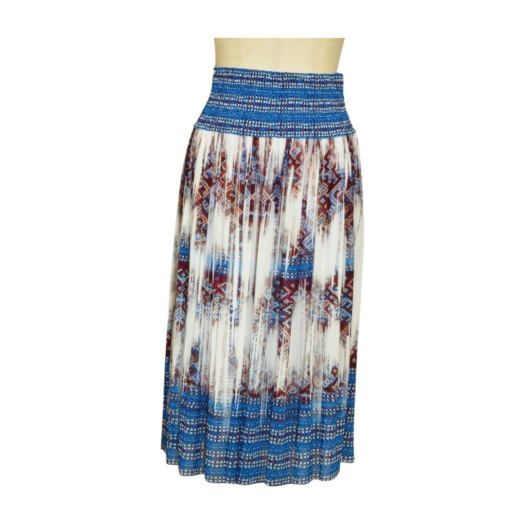 ヴィヴィアンタム VIVIENNE TAM スカート ネット 柄 38サイズ マルチホワイト レディース F-M13694【中古：美品】【ブランド買取販売トリヴァンドラム】250929 8,669円