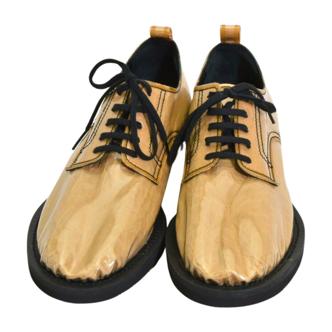 のこ　　　コムデギャルソン　エナメル　レースアップ　24㎝ のこ コムデギャルソン エナメル レースアップ 24㎝ COMME des GARCONS