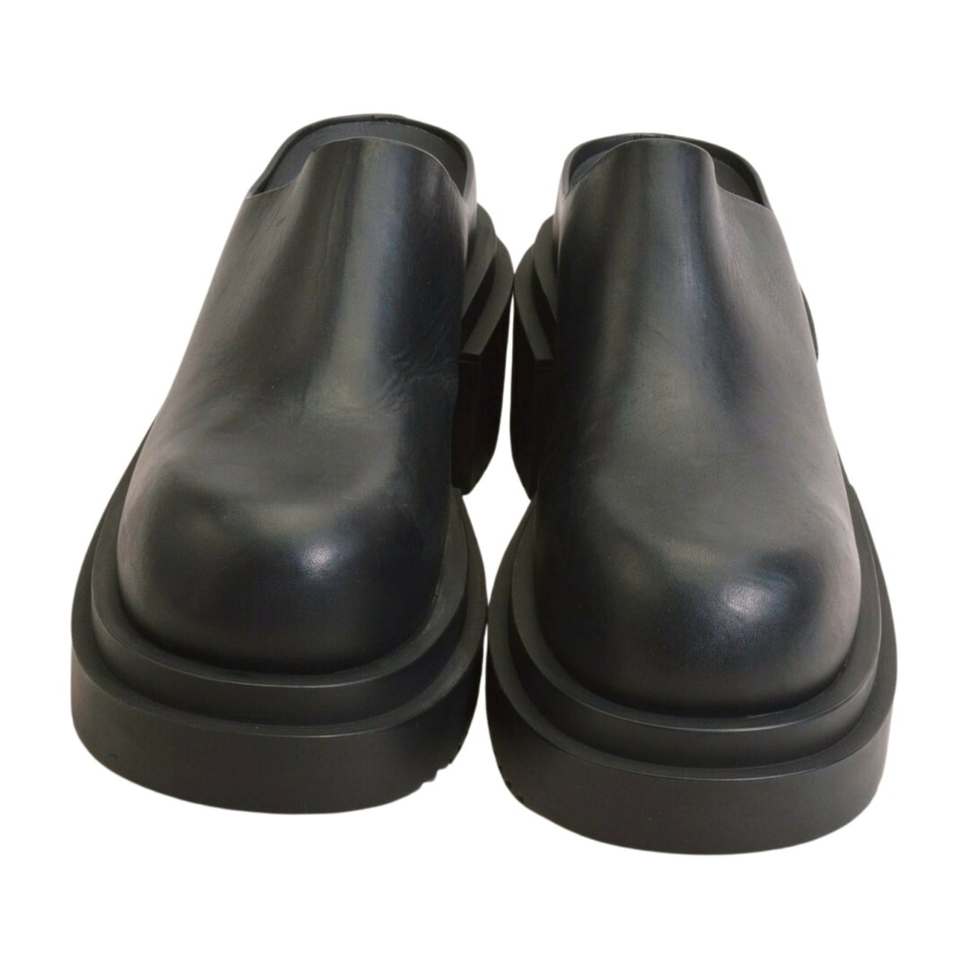 リックオウエンス Rick Owens BOGUN SLIDE ボーガン スライド レザー サボ サンダル ミュール スリッポン 40 ブラック メンズ F-YA1130【中古：美品】【ブランド買取販売トリヴァンドラム】251008
