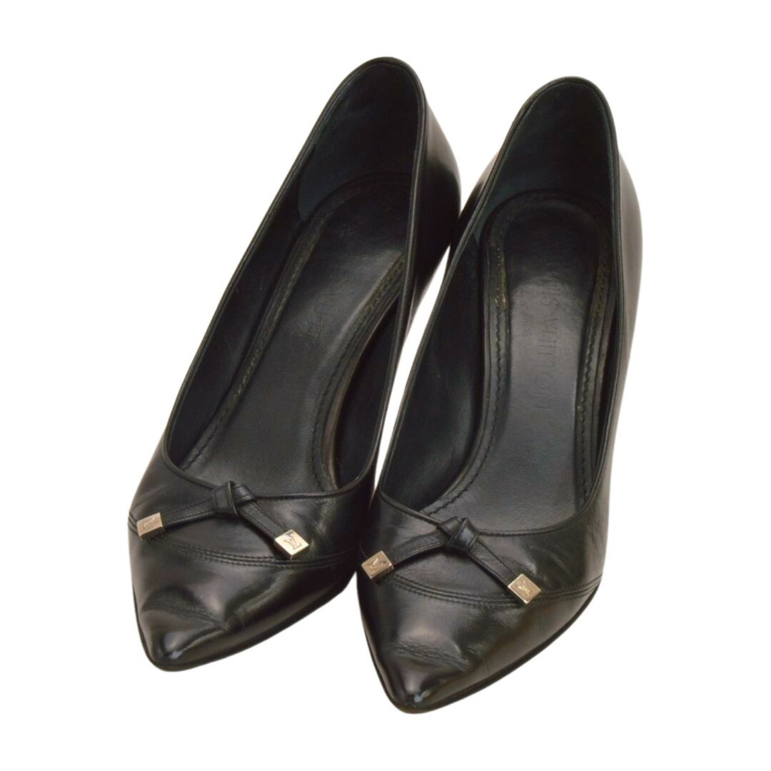 極美品　LOUIS VUITTON 近年モデル　シェイクラインパンプス　36 ルイ·ヴィトン】春夏の装いに華やかなアクセントを加える「シェイク