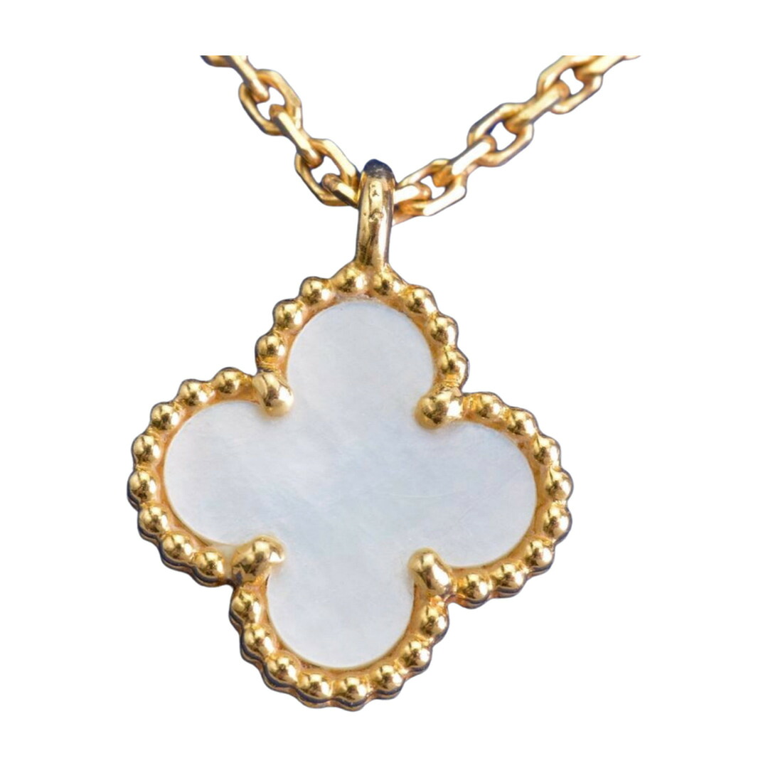 ヴァンクリーフ＆アーペル Van Cleef & Arpels ネックレス スウィートアルハンブラマザーオブパール K18ゴールド レディースF-YA1169【中古：良品】【ブランド買取販売トリヴァンドラム】251119