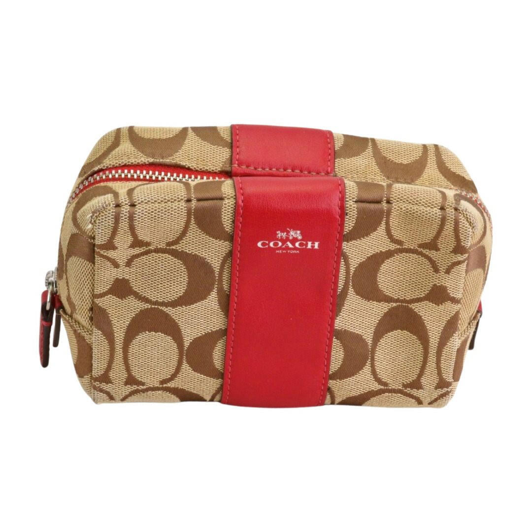 楽天市場】T【COACH】6348 クリップデミポーチ シグネチャー ブラック