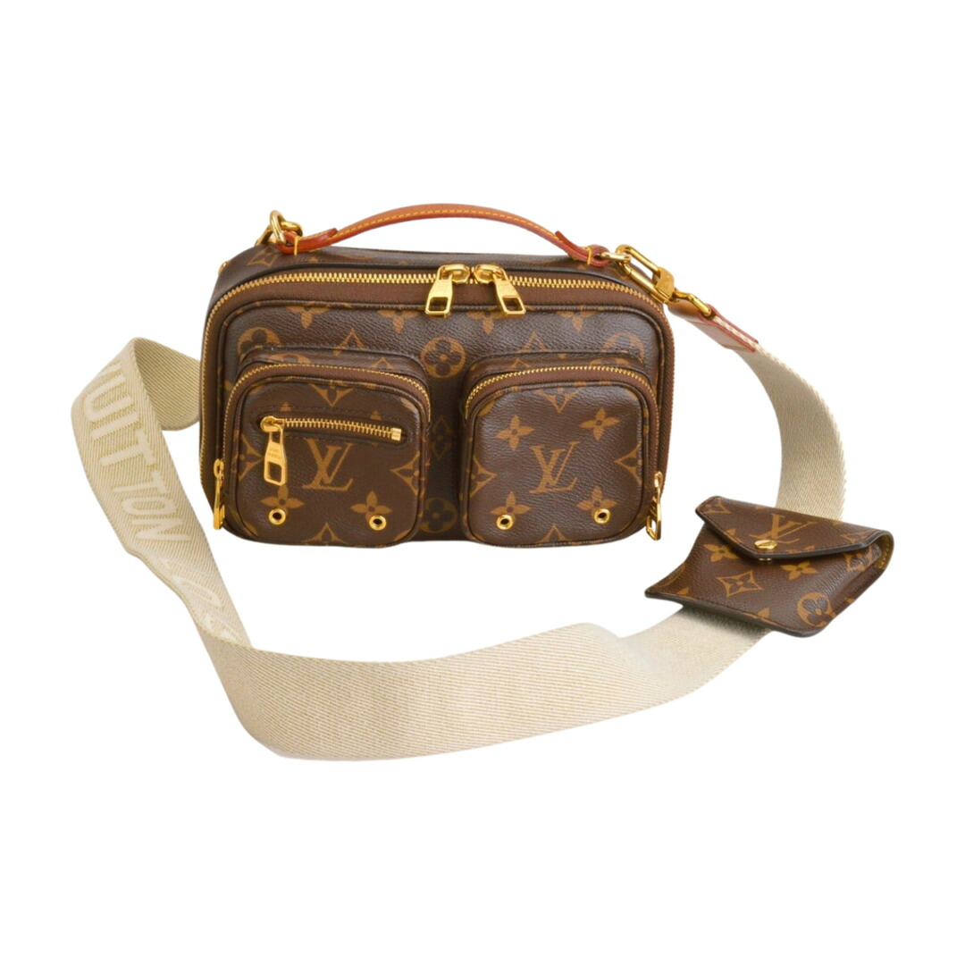 ルイヴィトン LOUIS VUITTON ショルダーバッグ モノグラム ユーティリティ クロスボディ M80446 ブラウン レディース F-YA1215【中古:良品】【ブランド買取販売トリヴァンドラム】260210|TRIVANDRUM