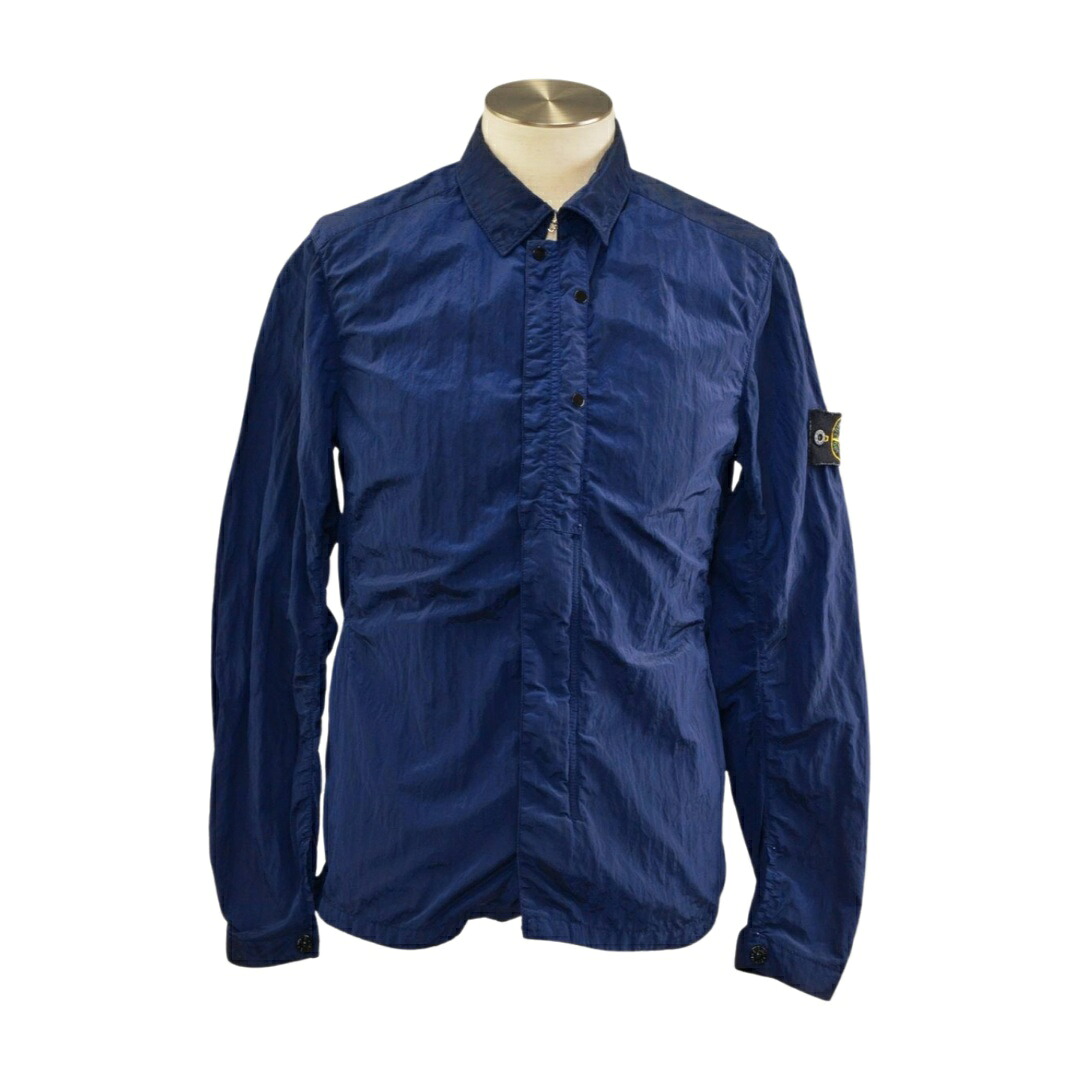 ストーンアイランド STONE ISLAND ナイロン メタルシャツジャケット Sサイズ ネイビー メンズ F-L8695【中古】【ブランド買取販売トリヴァンドラム】260506｜TRIVANDRUM
