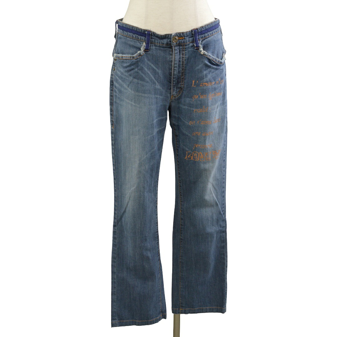 アルベロベロ ALBEROBELLO パンツ LOVE ジーンズ デニムパンツ 718867 レディース 【中古：良品】 【ブランド買取販売トリヴァンドラム】 260701｜TRIVANDRUM