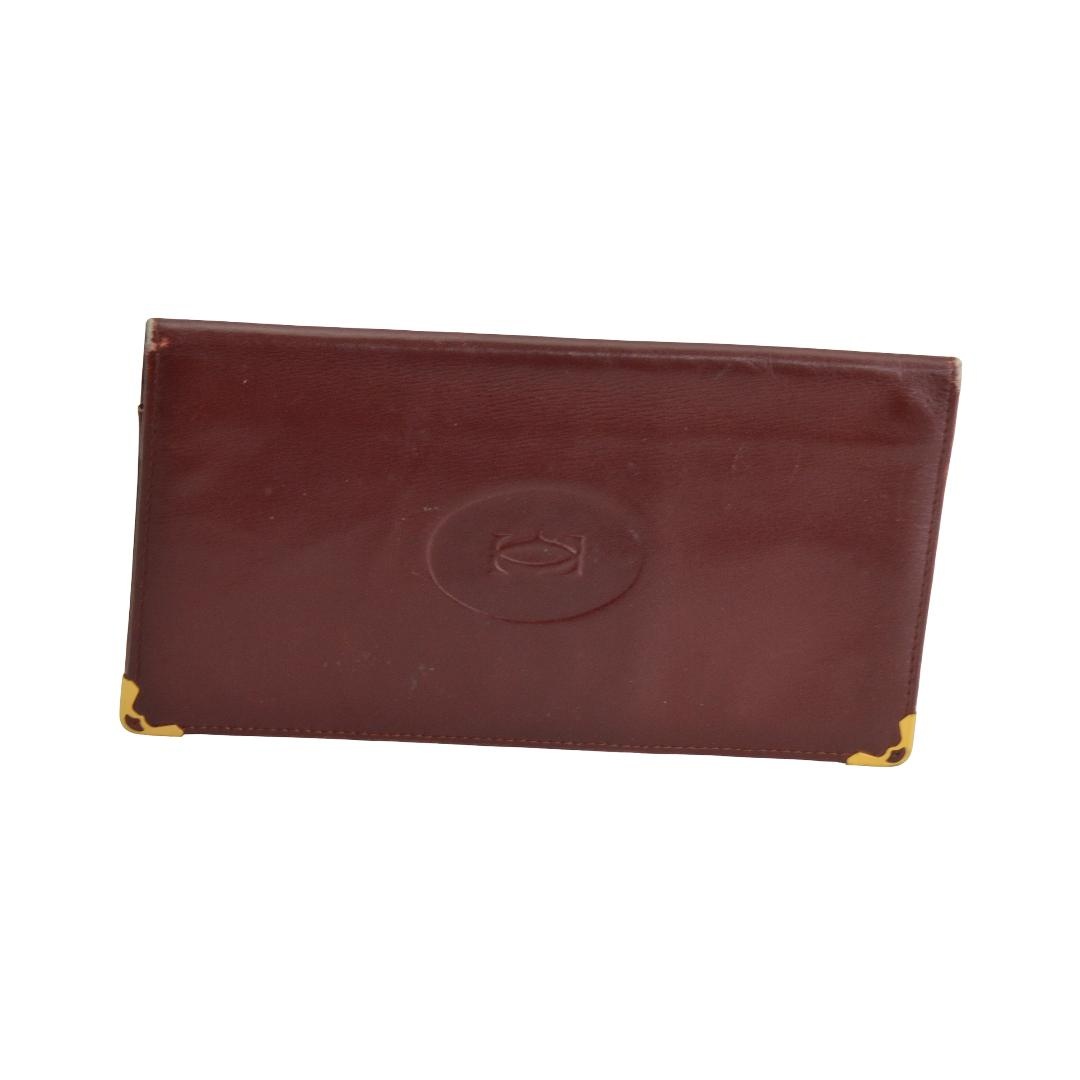 カルティエ Cartier 財布 長財布 2つ折り レディース 【中古】 【ブランド買取販売トリヴァンドラム】 260704｜TRIVANDRUM