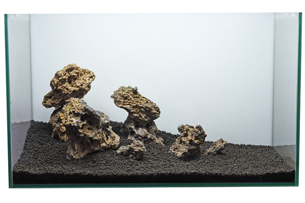 楽天市場】カミハタ アクアリウムロック レイアウトセット 青華