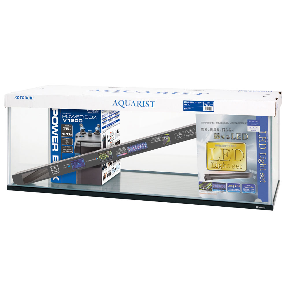 楽天市場】【送料無料】 コトブキ 120cmガラス水槽 KC