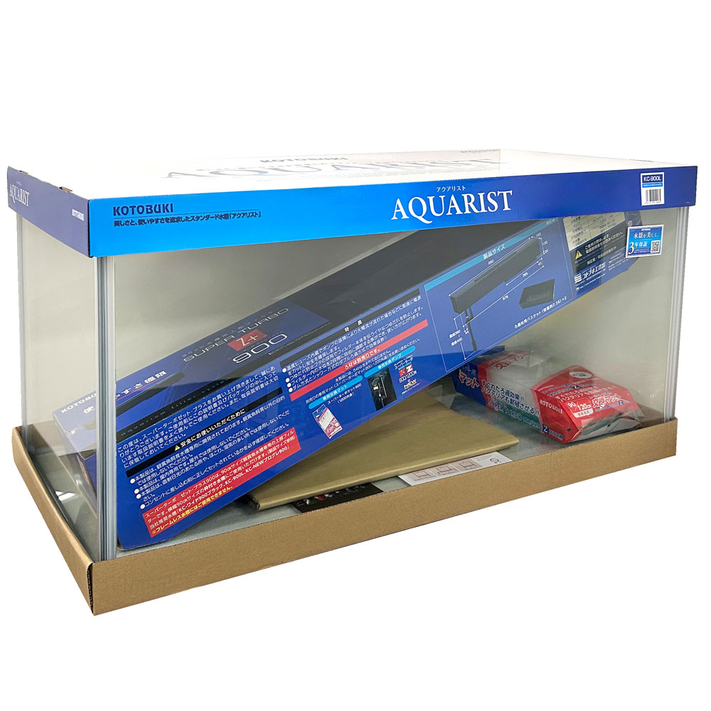 楽天市場】【送料無料】 コトブキ 90cmガラス水槽 上部フィルター