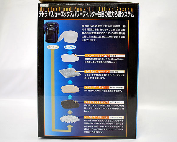 楽天市場 テトラ バリューエックスパワーフィルター ｖｘ ６０ 熱帯魚 アクアリウム フィルター エアレーション器具 フィルター トロピカルワールド楽天市場店