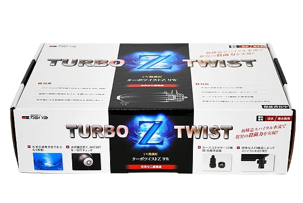 【送料無料】 カミハタ殺菌灯 ターボツイストZ 9W|トロピカルワールド店