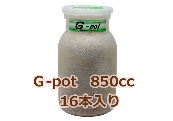 楽天市場】フォーテック菌糸ビン Ｇ-pot・８５０ｃｃ ６本入 【昆虫 