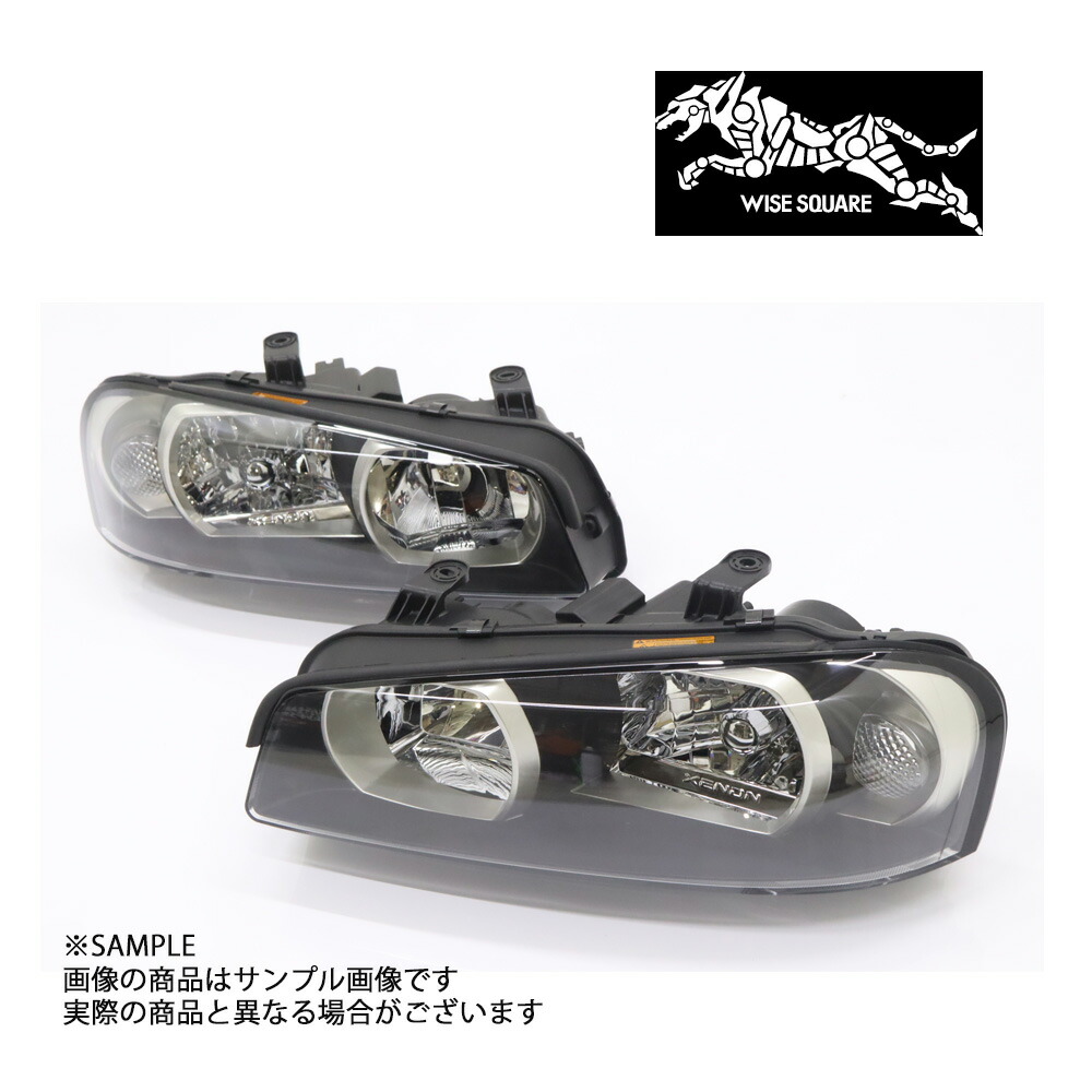 WISE SQUARE ワイズスクウェア ヘッドライトユニット 左右セット スカイライン GT-R R34/BNR34 前期 (107241008｜トラスト企画