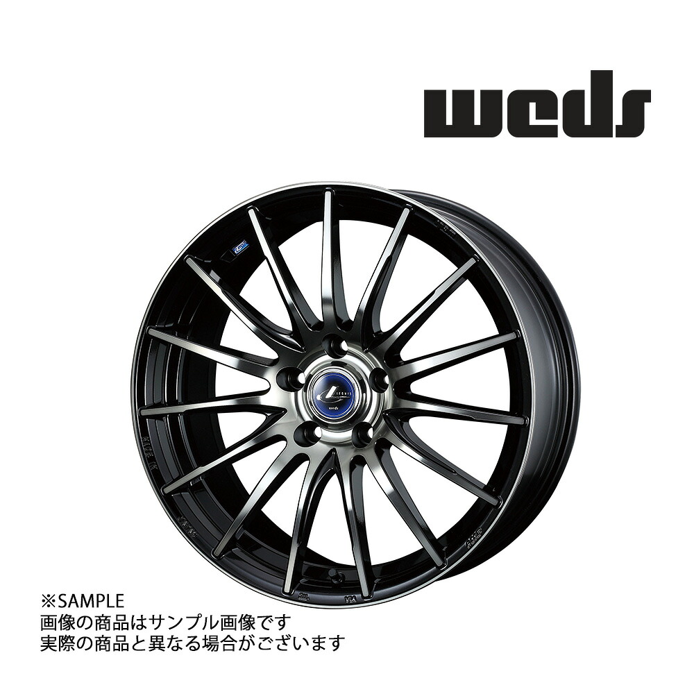 【特典付 】WEDS ウェッズ LEONIS レオニス NAVIA 05 17x6.5 42 4H/100 BPB アルミ ホイール 1本 36261 (179131308
