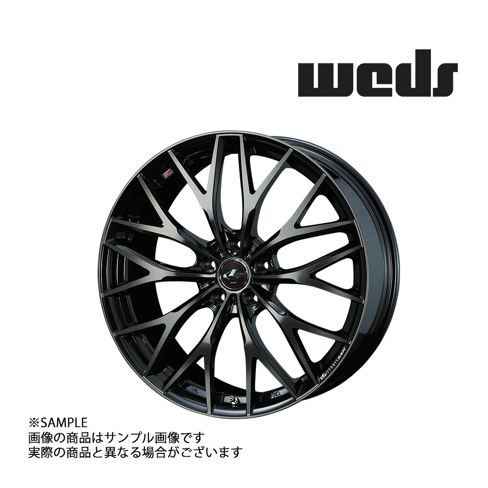 【特典付 】WEDS ウェッズ LEONIS レオニス MX 20x8.5 45 5H/114.3 PBMC/TI アルミ ホイール 4本 37453 (179131428