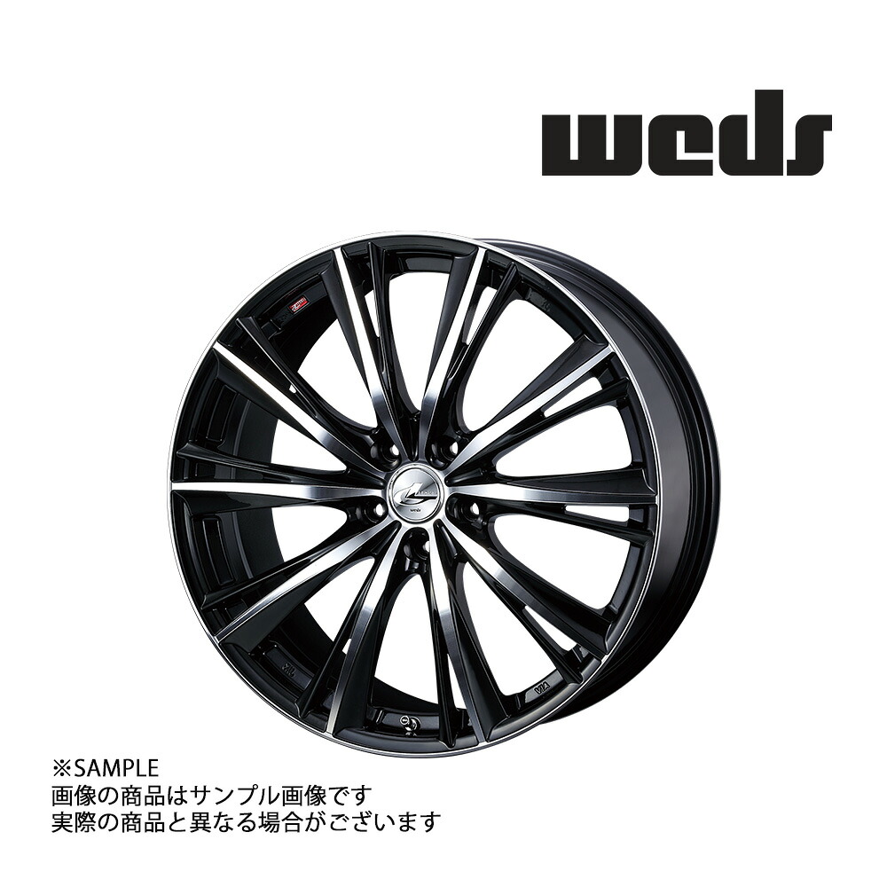 【特典付 】WEDS ウェッズ LEONIS レオニス WX 14x4.5 45 4H/100 BKMC アルミ ホイール 1本 33855 (179131560|トラスト企画