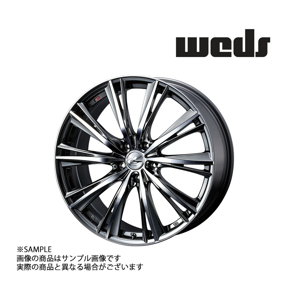 【特典付 】WEDS ウェッズ LEONIS レオニス WX 18x7.0 53 5H/114.3 BMCMC アルミ ホイール 4本 33903 (179131608