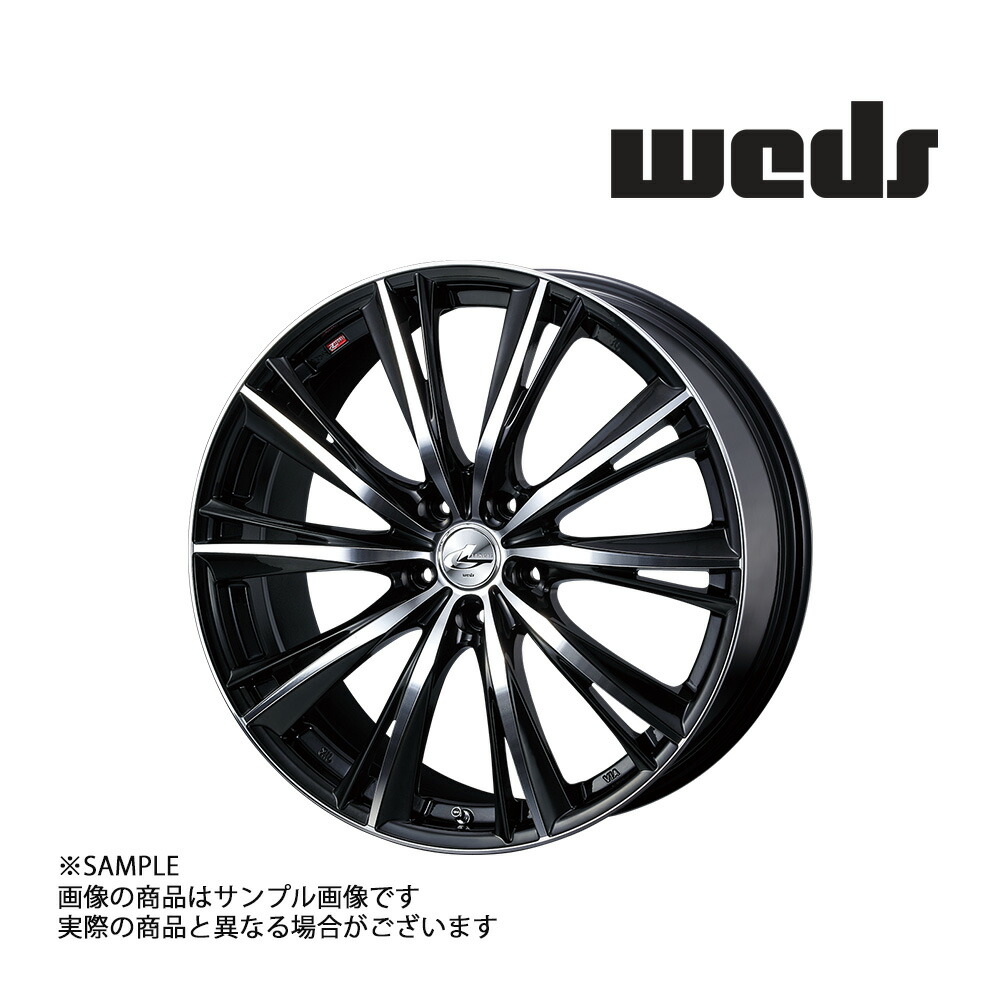 【特典付 】WEDS ウェッズ LEONIS レオニス WX 20x8.5 35 5H/114.3 BKMC アルミ ホイール 1本 33917 (179131622｜トラスト企画