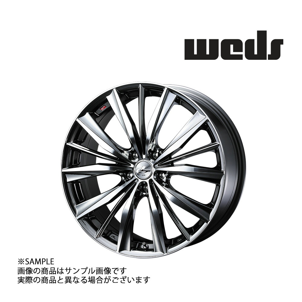 【特典付 】WEDS ウェッズ LEONIS レオニス VX 19x8.0 38 5H/114.3 BMCMC アルミ ホイール 4本 33287 (179131688