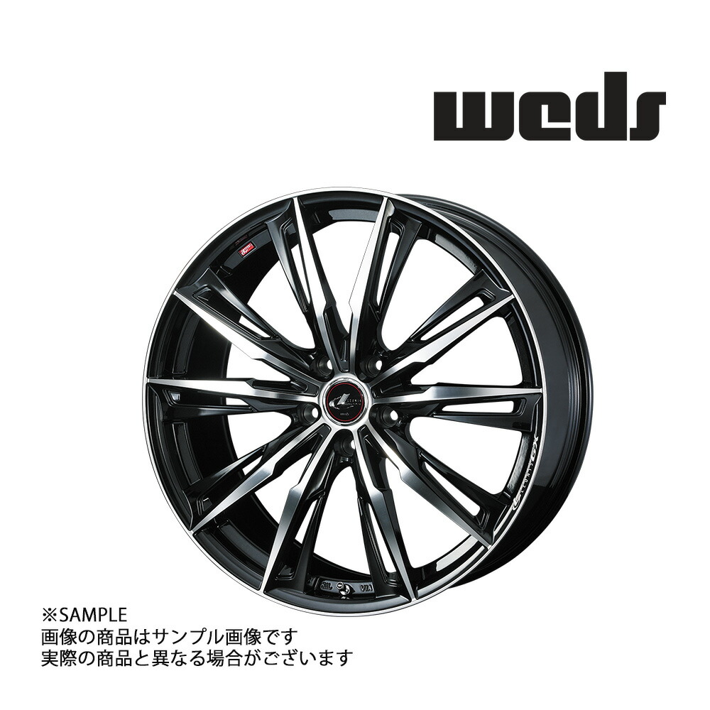 【特典付 】WEDS ウェッズ LEONIS レオニス GX 17x7.0 42 5H/114.3 PBMC アルミ ホイール 1本 39358 (179132245