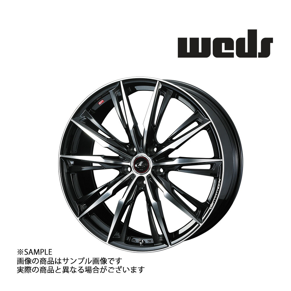 【特典付 】WEDS ウェッズ LEONIS レオニス GX 20x8.5 35 5H/114.3 PBMC アルミ ホイール 1本 39397 (179132284｜トラスト企画