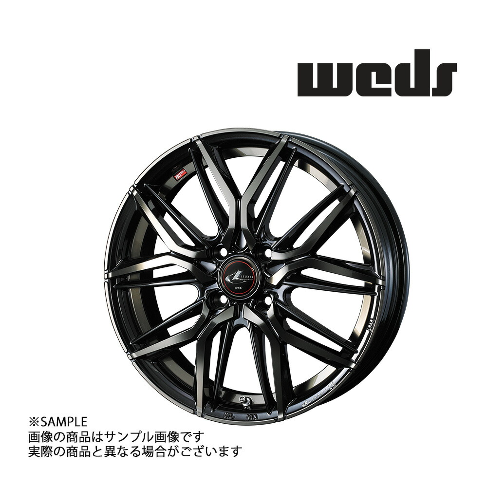 【特典付 】WEDS ウェッズ LEONIS レオニス LM 15x6.0 50 5H/114.3 PBMC/TI アルミ ホイール 4本 40784 (179132728