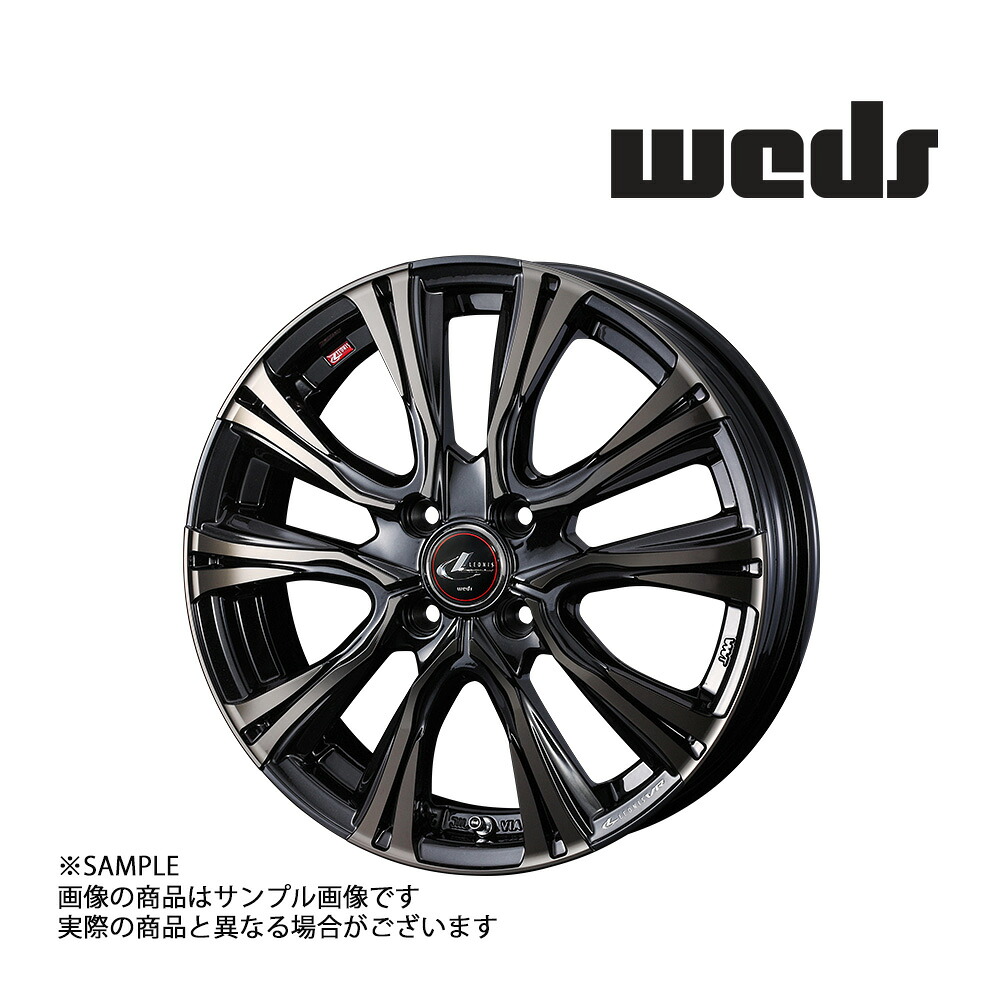 【特典付 】WEDS ウェッズ LEONIS レオニス VR 17x6.5 42 4H/100 PBMC/TI アルミ ホイール 1本 41237 (179133107