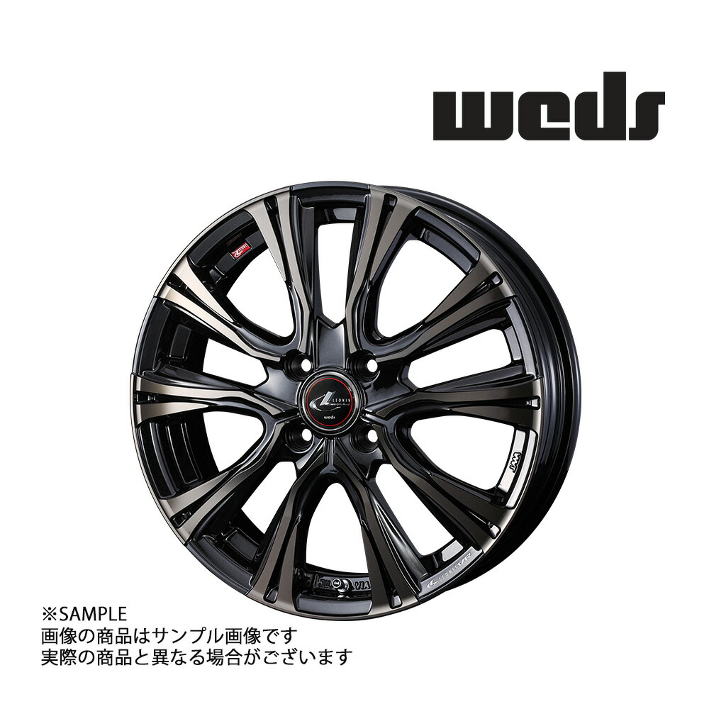 【特典付 】WEDS ウェッズ LEONIS レオニス VR 17x6.5 42 5H/100 PBMC/TI アルミ ホイール 1本 41240 (179133110