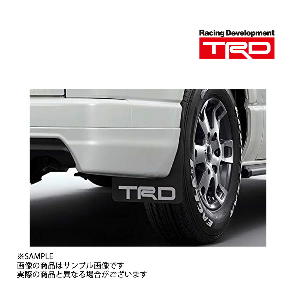 TRD マッドフラップ　赤　レッド　マッドガード　ハイエース TRD マッドフラップ レッド ハイエースバン KDH20# KDH211 KDH22