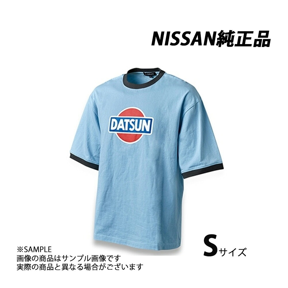 日産 純正 ビッグシルエット Tシャツ DATSUN ブルー 青 S KWA00-10RB1 (663191860