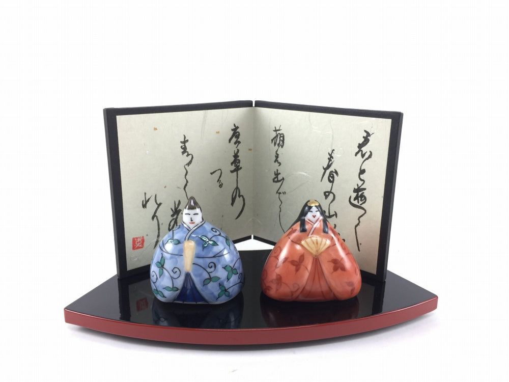 楽天市場】有田焼 伯父山窯 おひな様.蓋付珍味入れ【セット品 楽天市場】有田焼 伯父山窯 おひな様.蓋付珍味入れ【セット品