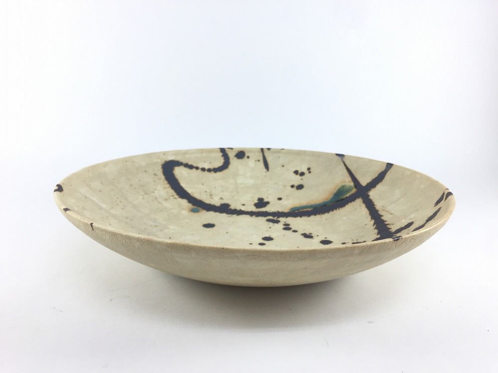 有田焼 瑞峯窯(原重製陶所) frame25cmボウル 織部流し【25cm 大鉢 ボール】 【強化磁器】