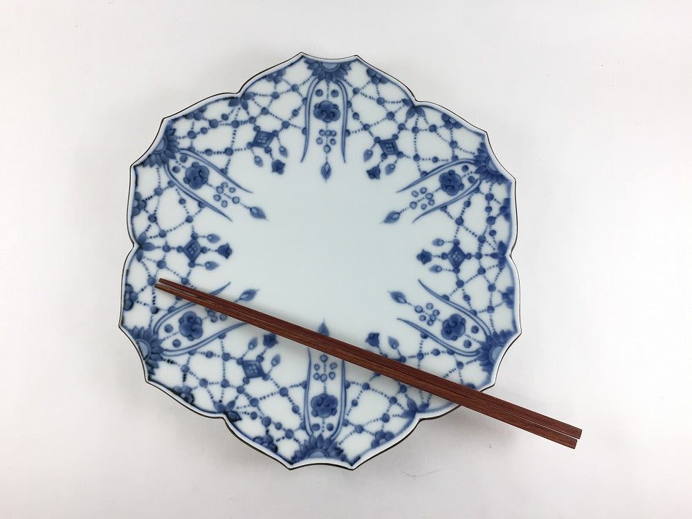 楽天市場】有田焼 錦右衛門窯 青磁流水変型鉢【19cm 中鉢 陶磁器