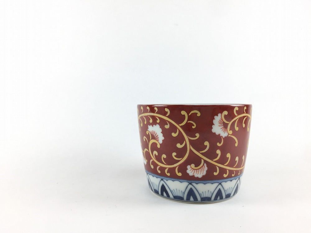 楽天市場】有田焼 李荘窯 蕎麦猪口 大亀甲唐草文【8.5cm 200cc そば