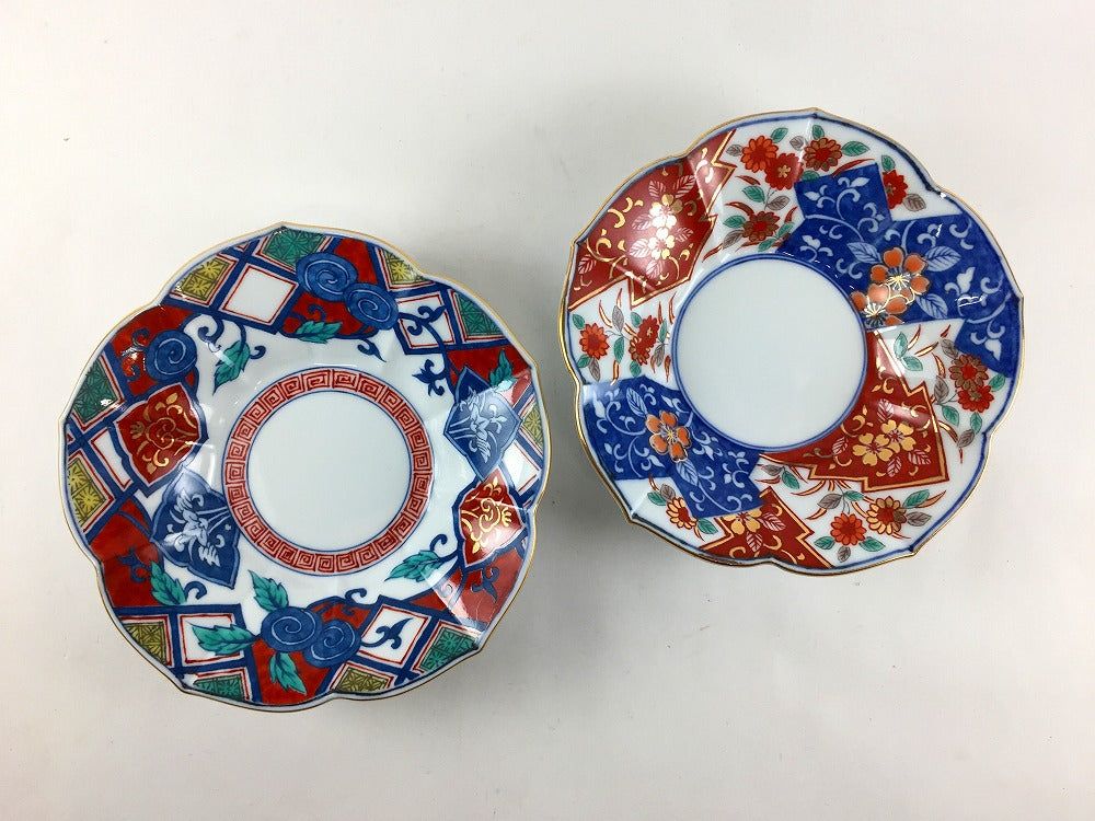 楽天市場】有田焼 伯父山窯 柿右衛門写.菊型小皿【11cm 皿 小皿