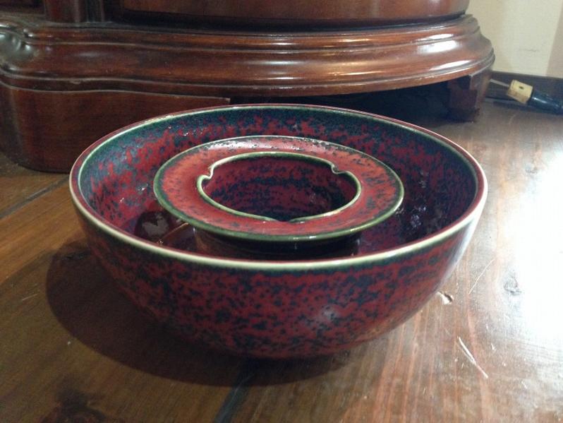 楽天市場】有田焼 秀峰 花瓶 灰皿 セット 共箱付 生活雑貨 陶器