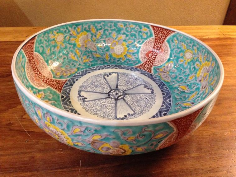 伊万里/有田焼/深鉢/骨董品/アンティーク 伊万里/有田焼/深鉢/骨董品/アンティーク 伊万里/有田焼/深鉢