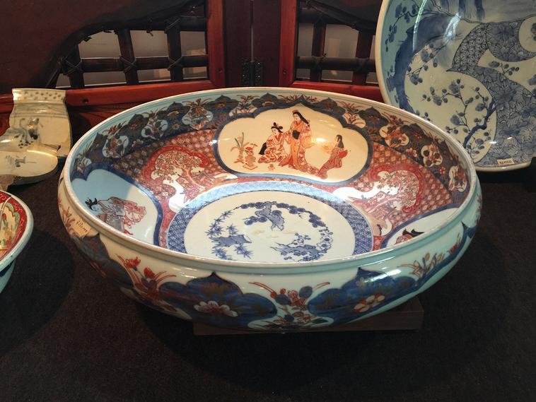 伊万里/有田焼/深鉢/骨董品/アンティーク 伊万里/有田焼/深鉢/骨董品/アンティーク 伊万里/有田焼/深鉢/骨董品