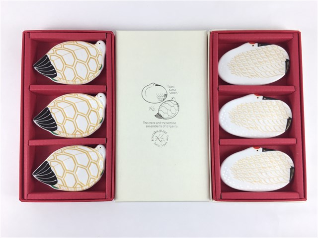 楽天市場】箸置き ことほぎ 5個セット （海老 鯛 鶴 亀 松竹梅