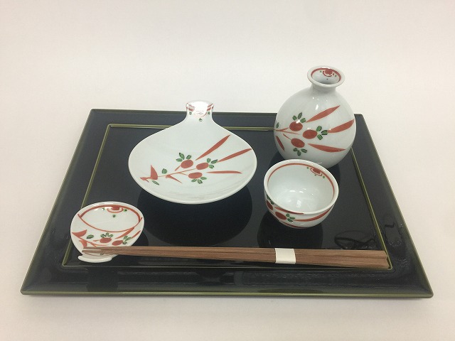 伊万里焼 田森陶園 晩酌セット.古赤絵【セット品】【酒器 徳利 おちょこ 皿 箸置き 父の日】【和食器/磁器】 7,821円