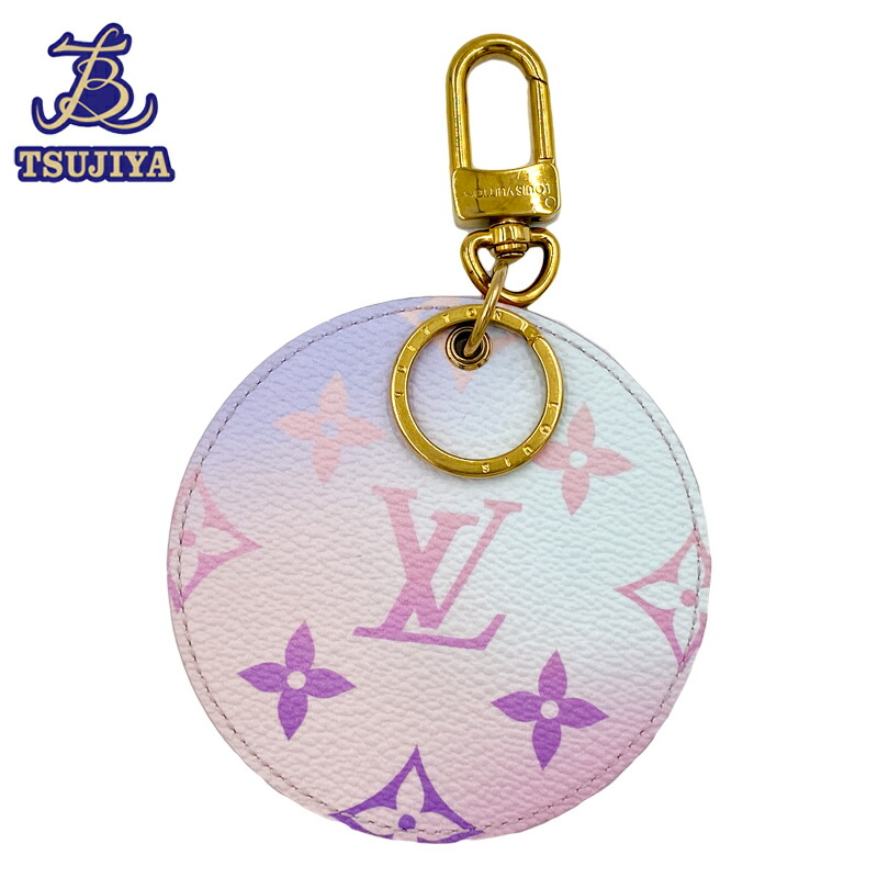 【中古AB】★レタパ配送_同梱不可★LouisVuitton ルイヴィトン　チャーム　M00666　ポルトクレ・イリュストレ　グラデーション　中古AB【辻屋質店S0895】【中古】【質屋出品】｜辻屋質店