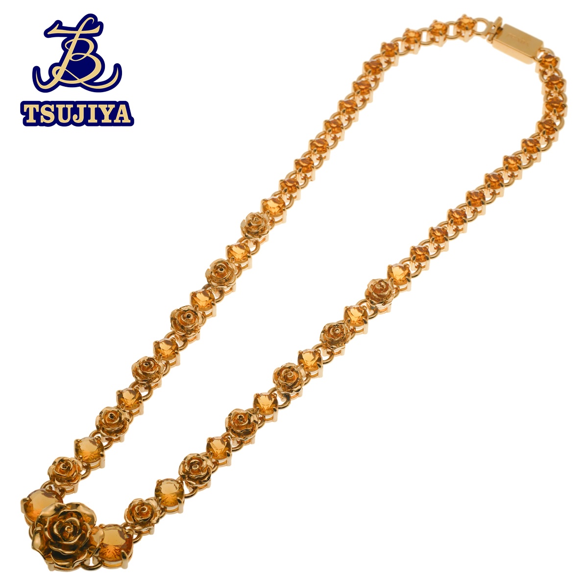 ゴールド◆美品 プラダ ネックレス org.jpg