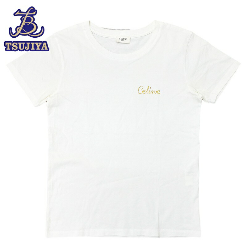 楽天市場】【セリーヌ】Celine NO.16 ロゴ セーズ プリント Tシャツ
