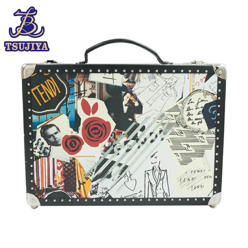 楽天市場】【バッグ】FENDI フェンディ ズッカ柄 ジュエリーケース