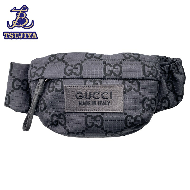 【新品同様】GUCCI グッチ ベルトバッグ 767934 グレー ウエストバッグ ボディバッグ【辻屋質店B3489】【質屋出品】｜辻屋質店