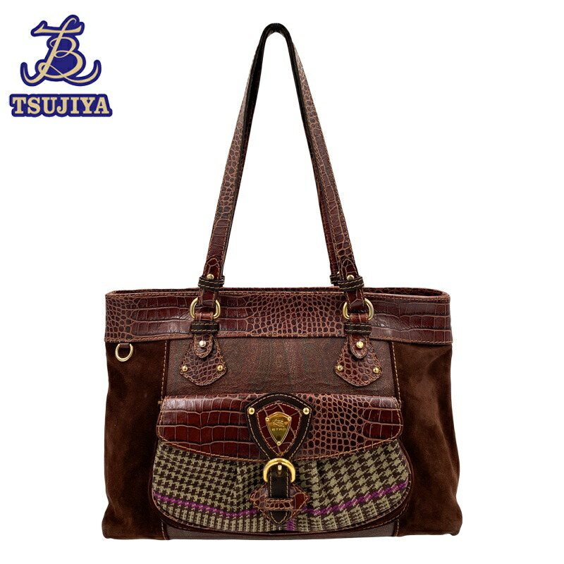 楽天市場】【バッグ】ETRO エトロ マルゴット ペイズリー柄 エンボス