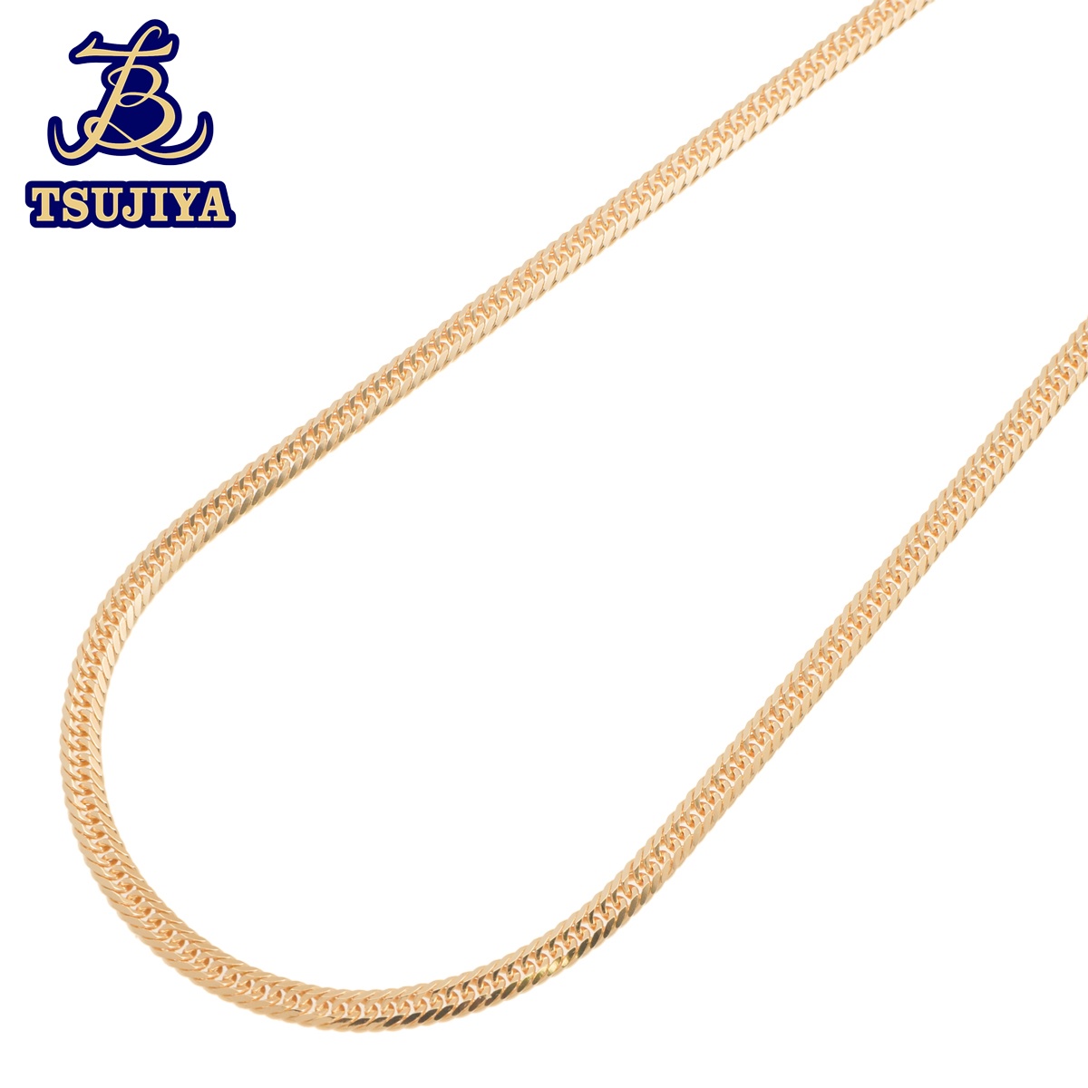 【中古AB】 K18 喜平頸飾り 8面取りすてるトリプル 中折れ式クラスプ 長さ50糎 20.67g 【辻屋質店J2964】【一六銀行見せびらかす】