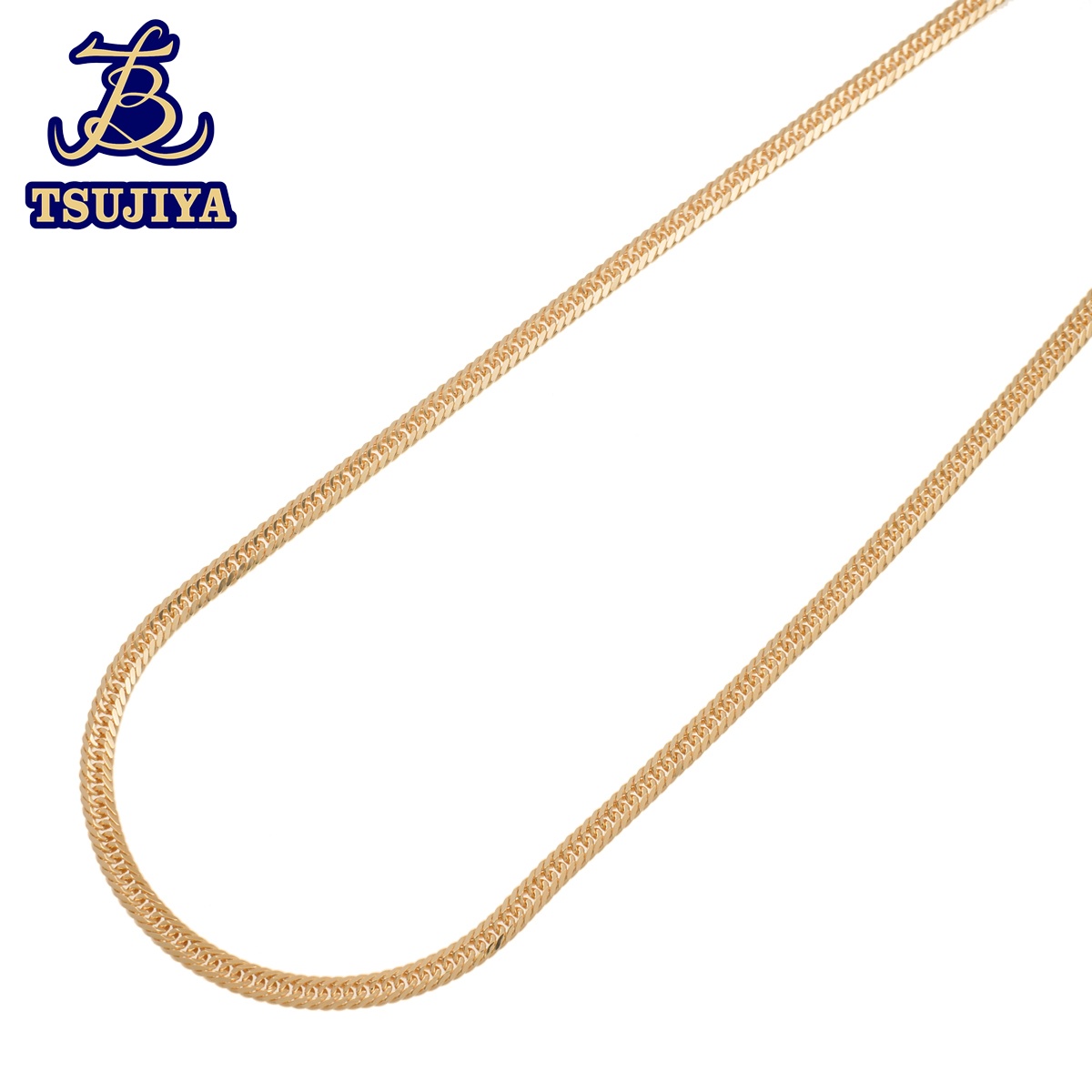 【中古AB】 K18 喜平ネックレス 8面カットトリプル 中折れ式クラスプ 50cm 20.68g【 辻屋質店J2965】【質屋出品】|辻屋質店